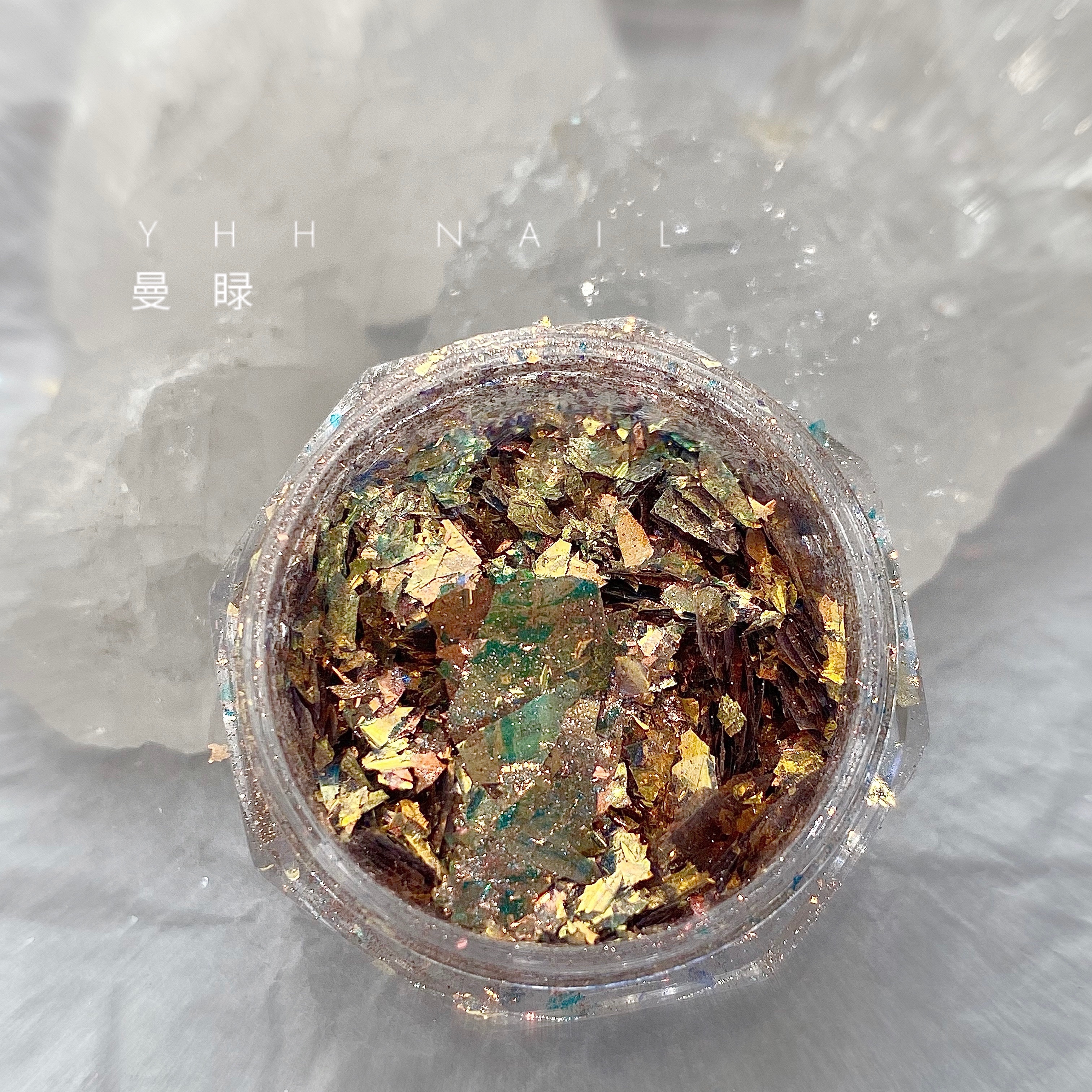 Cherry and Mejia sparkling (MANs) super-beautiful polarized EuroPoe powder ultra-thin Import qualified powder