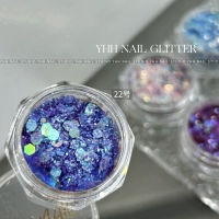 Блестки для ногтей, 22 оттенок