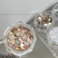 Блестки для ногтей, 34 оттенок