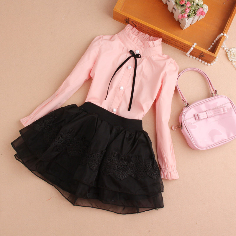 Chemise fille à manche longue - Ref 2086315 Image 17