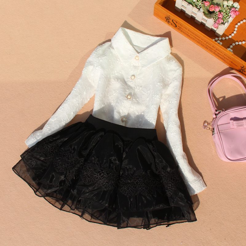 Chemise fille à manche longue - Ref 2084576 Image 48