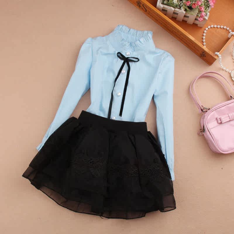 Chemise fille à manche longue - Ref 2086315 Image 34