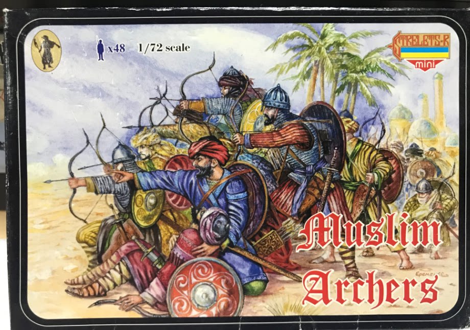 Strelets 1 72 medieval Arab archers complete out of print rare