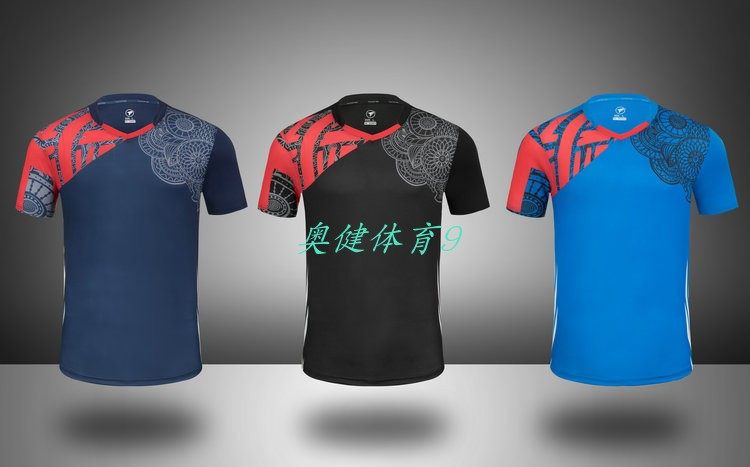 2020 new trackless badminton suit speed dry breathable men and women's table tennis sports match suit