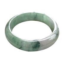 Cette année Myanmar émeraude glutinous riz flottantes un bracelet en jade avec un bracelet de riz glutineux fin bracelets complets vert jade bracelet ancienne fosse émeraude