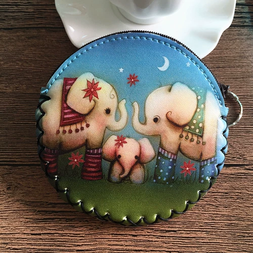 Креативный маленький кошелек, сумка через плечо, мультяшный бумажник, свежая небольшая сумка, ретро ключница, монеты, простой и элегантный дизайн