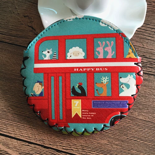 Креативный маленький кошелек, сумка через плечо, мультяшный бумажник, свежая небольшая сумка, ретро ключница, монеты, простой и элегантный дизайн