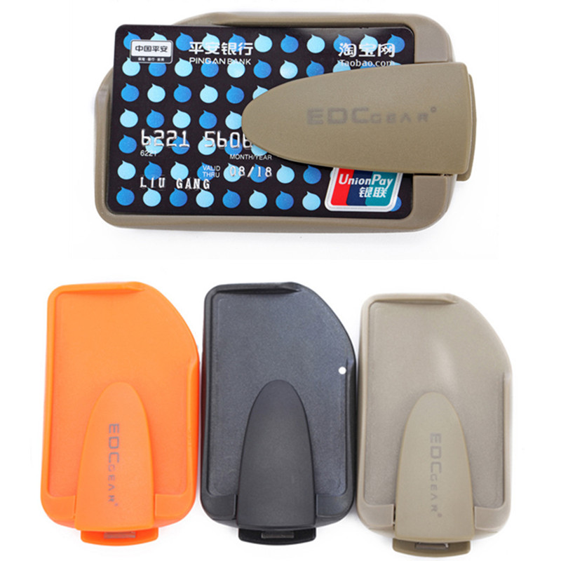 Double-sided smart wallet, portable and practical, card holder, card holder, wallet, durable ABS hard plastic material, born to be a player