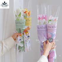 Milan Mothers Festival Single Bouquet Bouquet Of Flowers Paper Flowers Floral Wrapping Paper Handmade Diy Material English Kraft Paper