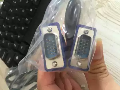 VGA cable computer screen TV projector HD cable VGA video extension cable blue rubber