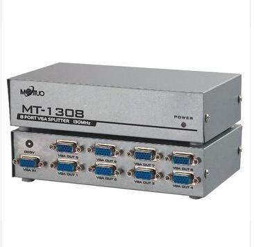 MT-2508 Maxwell Moment 8-port VGA Distributor vga Splitter One in Eight Out 130MHZ