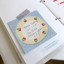 BlankLabel retro plate notes Vintage memo message memo hand account material