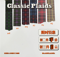 BlankLabel check and paper tape ins tide classic check Festival packaging hand tent tape