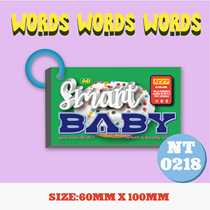 BlankLabel retro girl heart creative color page blank Word Book notepad mini hand book