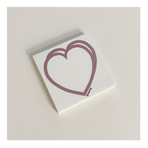 Spot | Korean INS popular brand mazzzzy girl love cake sticky notes