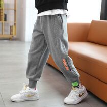 Boy Pants Spring Autumn Money 2022 New products Children foreign air sports pants CUHK Tong Spring clothing Han version Leisure Methodist Pants Tide