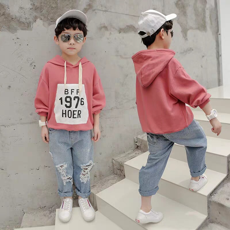 Boy necropolis children Lianhood casual blouses 2021 new spring and autumn jacket CUHK Tong Han version easy to hit undershirt