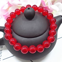 S491 Red Chalcedony Single Circle 8 мм