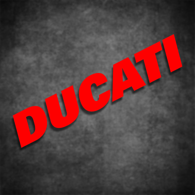Ducati Ducati Retro Mark Motorcycle Car Sticker Tank Sticker Waterproof Reflective Appliqued Big Devil-Taobao