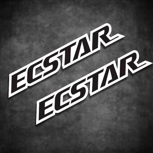 Наклейки на мотоциклы и мотоциклы, моторное масло ECSTAR, водонепроницаемые светоотражающие наклейки, блокирующие царапины, декоративные наклейки, подходящие для мотоциклов Suzuki