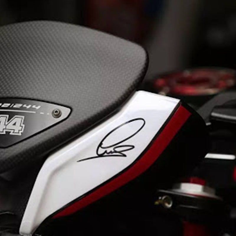 Cloud-created car stickup driver Hamilton personality signature changed loading patch waterproof reflective applier car laflower-Taobao