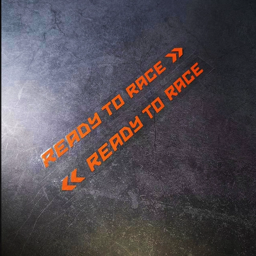 Наклейки на мотоцикл подходят для наклеек на раму мотоцикла KTM READY TO RACE, водонепроницаемые светоотражающие наклейки