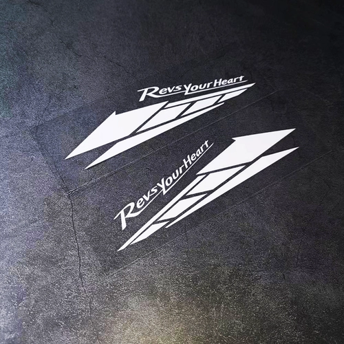 Yamaha, наклейка, светоотражательные водонепроницаемые светоотражающие педали