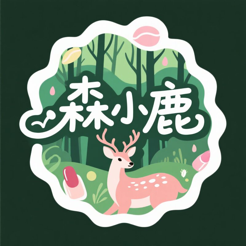 森小鹿 手工定制美甲