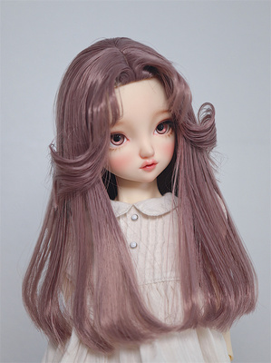 taobao agent [Kaka Planet] BJD 3 -point 4 -point wig Women's High -temperature silk shaped hair empty rolls and rolled HQS