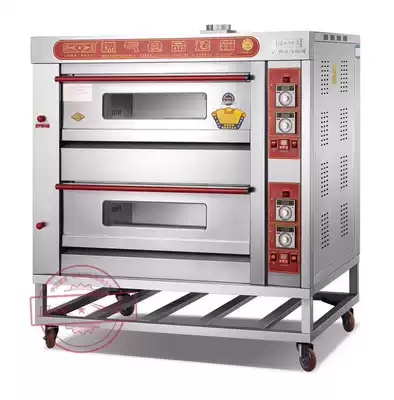 Instant heat electric water heater Two-layer four-plate gas oven Cake bread oven Food oven oven gas