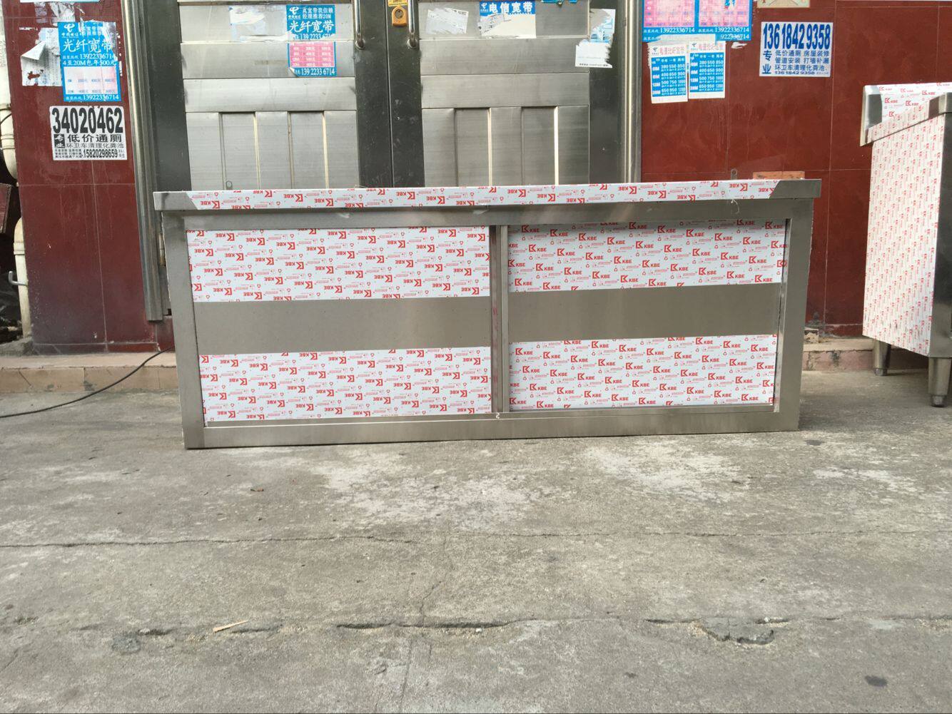 Kitchen stainless steel hanging cabinet storage cabinet stainless steel hanging cabinet kitchen cabinet hanging cabinet wall cabinet balcony cabinet custom wall cabinet