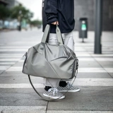 Вместительная и большая сумка для путешествий с разделителями, сумка через плечо, портативная сумка для хранения, одежда для йоги, спортивная сумка