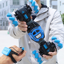 Gesture sensing deformation stunt car twist car four-wheel drive drift remote control off-road vehicle boy climbing car childrens toys