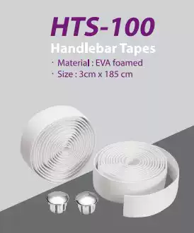 HTS100 handlebar anti-skid belt EVA foam handlebar with tricolour Kinesis-Taiwan origin