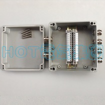 Two-in and four-out explosion-proof junction box with terminal cast aluminum waterproof box electrical sealing box shielding box cable junction box