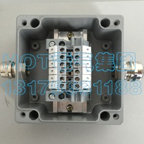 One in and one out explosion-proof junction box with terminal cast aluminum waterproof box electrical engineering box shielding box cable junction box