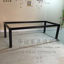 Coffee table legs Square tube coffee table rack Simple table legs Kindergarten desk feet Iron table leg bracket Customized