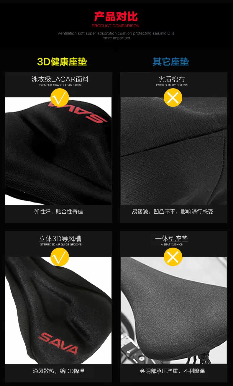 Selle de vélo Mountain Bike SAVA - Ref 2350817 Image 12