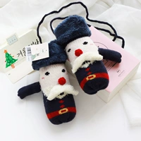 Темно-синий Санта-Клаус 4-8 лет с утолщенной шеей-хомутом