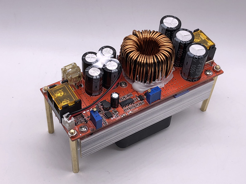 1500W DC-DC boost constant voltage constant current adjustable power module 12-60V liter 12-90V