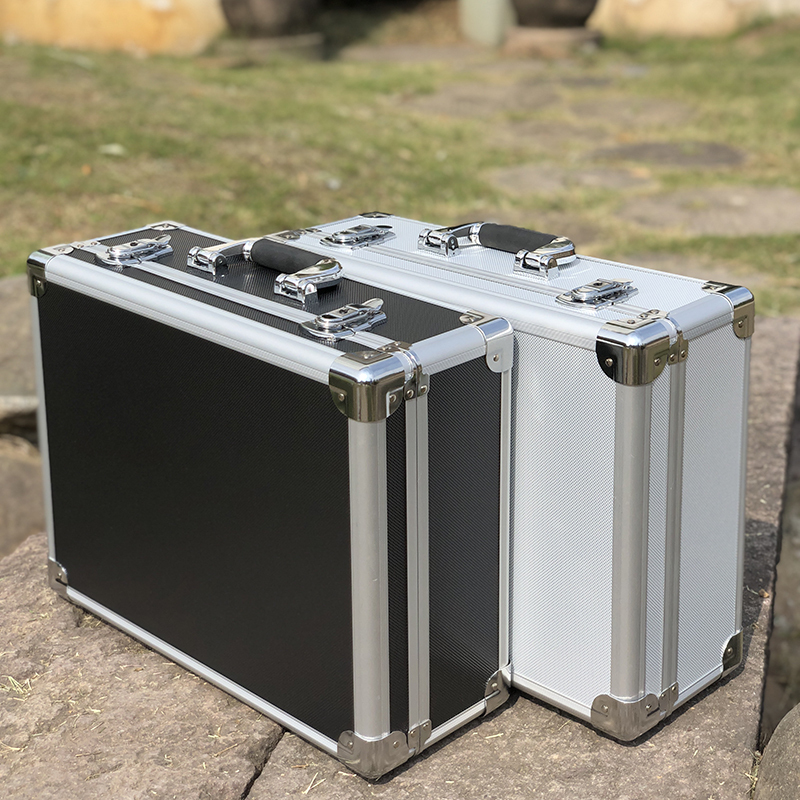 Thickened Large Aluminum Alloy Audio Flight Case, Household Repair Tool Box, Document Storage Box