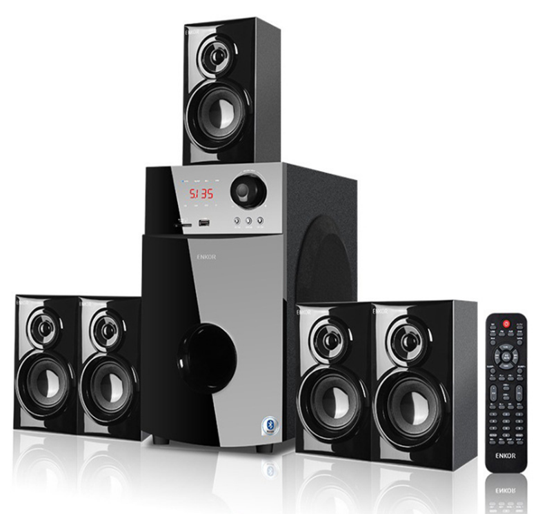Enkor H5902B5 1 Surround Speaker Home Theater Bluetooth Speaker 3D Movie TV Bench Speaker