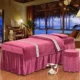 nhỏ gọn vẻ đẹp san hô nhung nhung bedspread denim pha lê SPA bảng thẩm mỹ viện massage dầu gội đầu châu Âu có thể được tùy chỉnh - Trang bị tấm