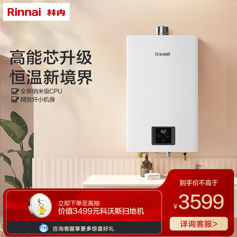 Inne gas water heater Home thermostatic natural gas muted bath 13 liters with strong platoon GS41-Taobao