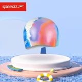 Speedospeedospeyspeedoswimming cap Универсальный взрослый взрослый не полосатый двойной ношение плавательной кепки