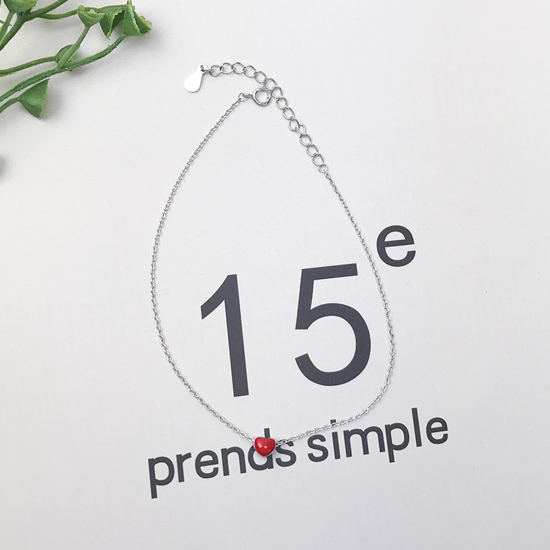 Bracelet de cheville Femme OTHER   en Argenterie - Ref 3102435 Image 4
