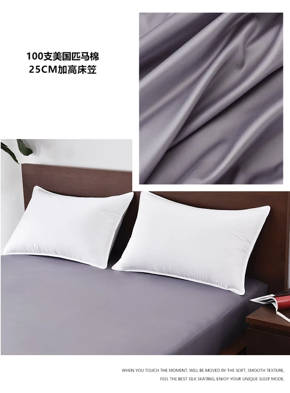 100 ánh sáng sang trọng đơn giản cống phẩm satin giường đơn mảnh lily bông bông nệm bảo vệ bao gồm giường đôi - Trang bị Covers