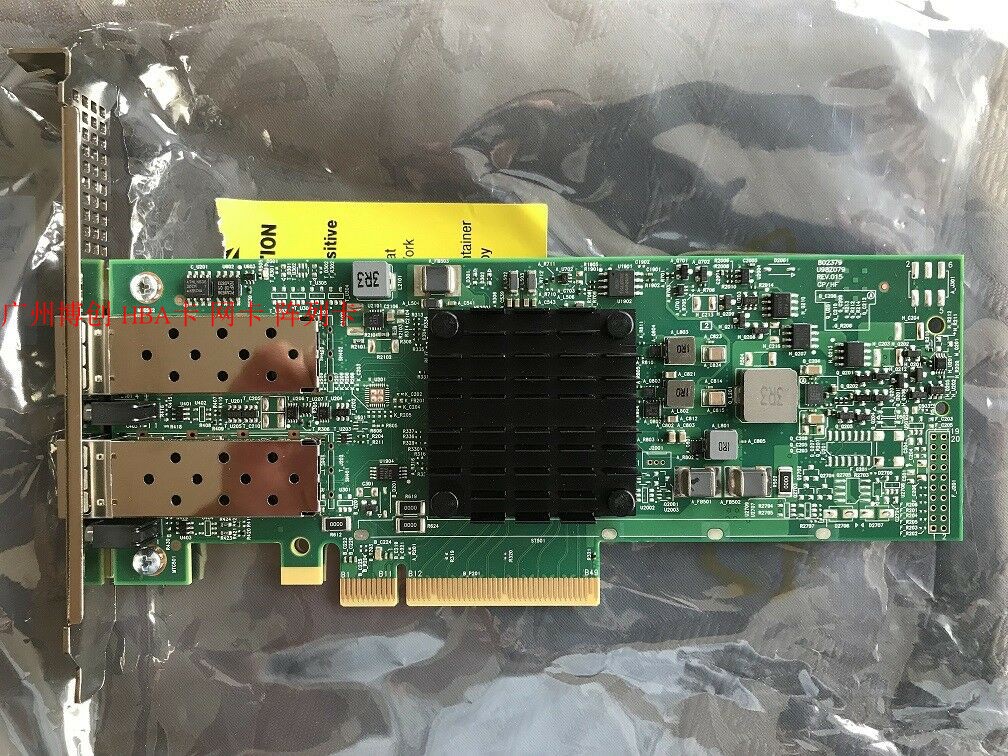 Broadcom BCM57414 10G 25G double mouth 10,000 trillion optical port network card DELL 0CX94X original dress-Taobao