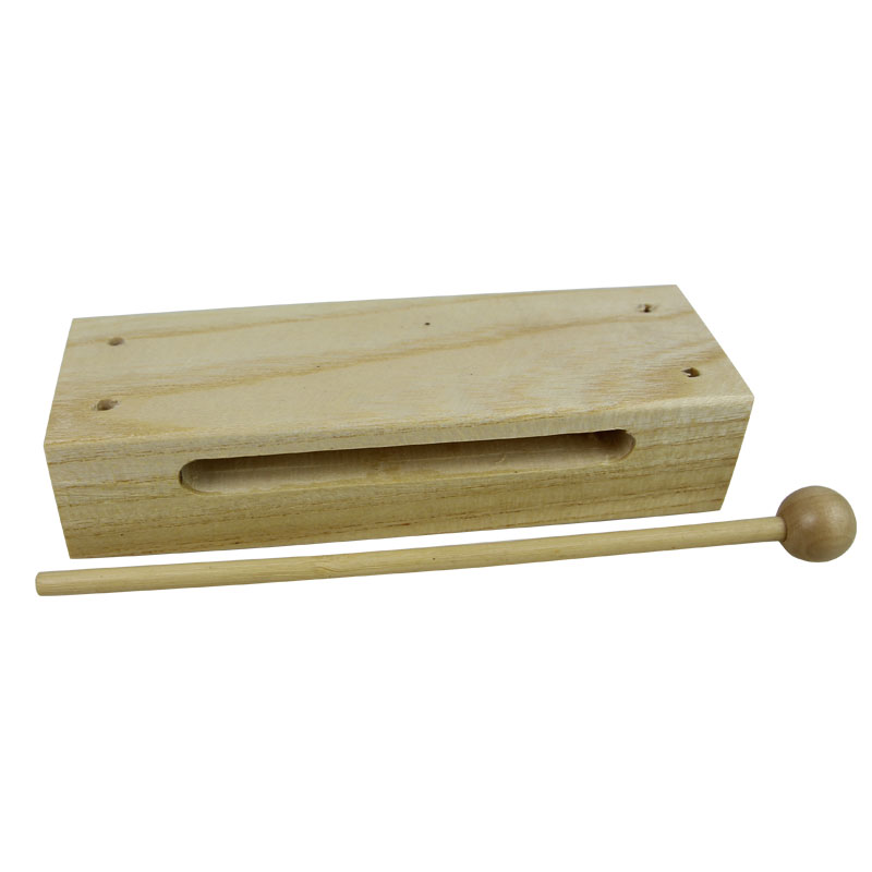 Orff Nhạc cụ Trẻ em Nhạc cụ Đồ chơi Nhạc cụ Nhạc cụ Quốc gia - Xúc xắc Elm Hardwood Square đồ chơi âm nhạc cho bé