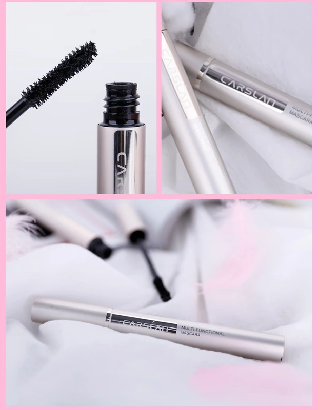 Mascara Kazi Lan nữ không thấm nước ma thuật uốn xoăn dài và dày dày nhỏ chải đầu màu đỏ với chính hãng - Kem Mascara / Revitalash